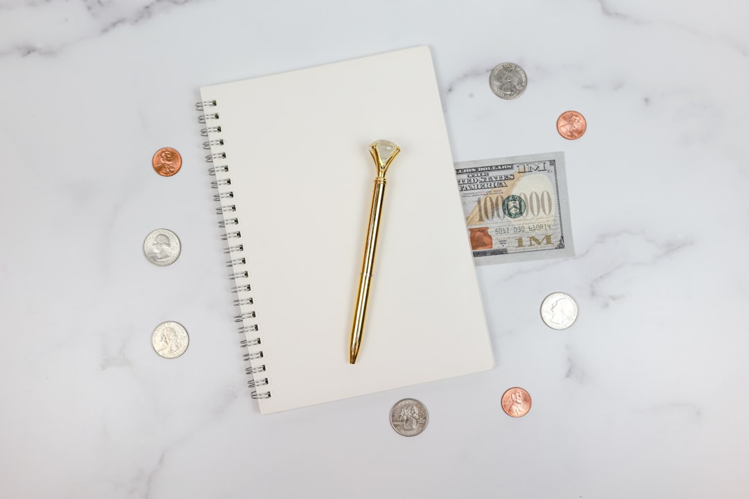 Wedding planning budget notes and organization